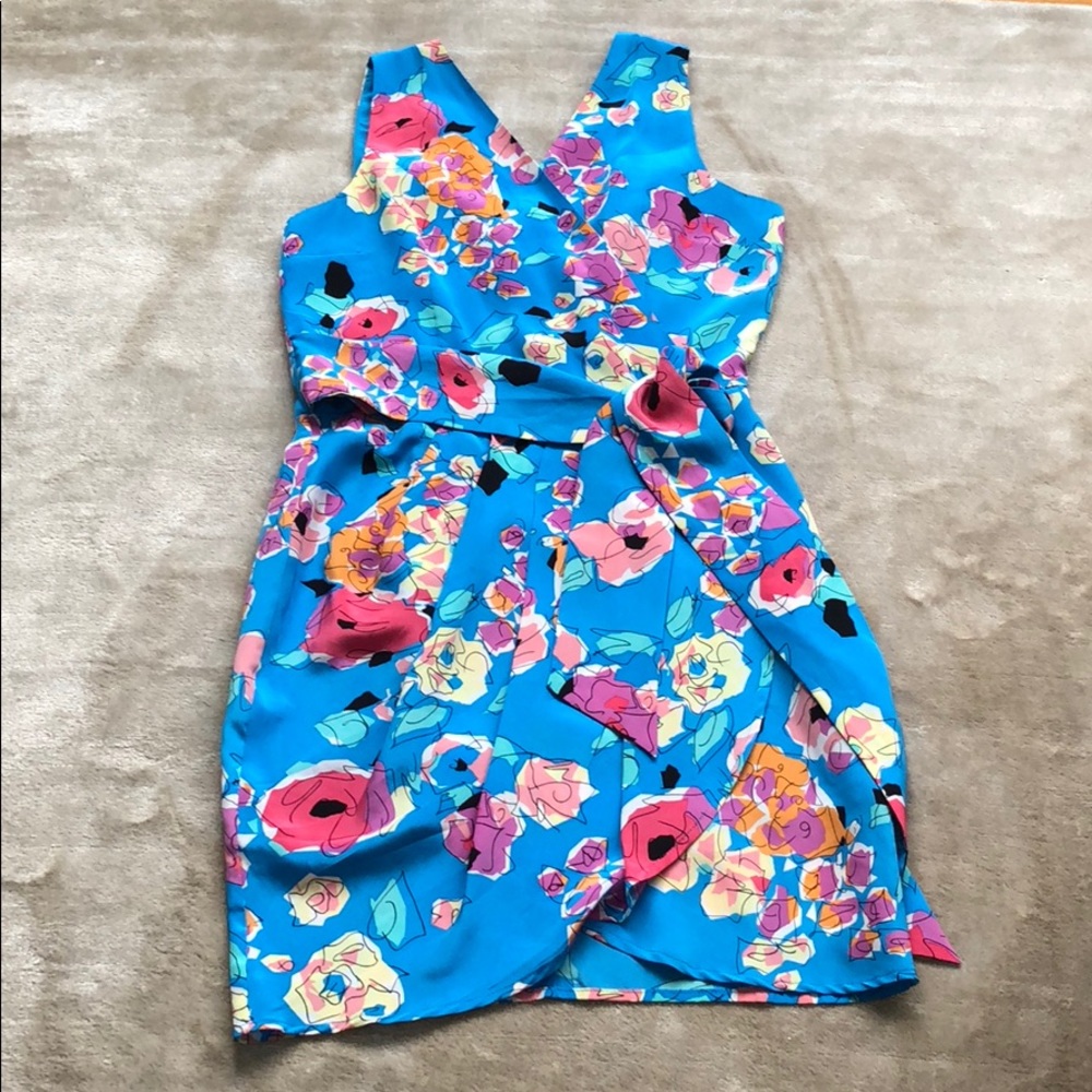Yumi Kim Silk Floral Dress XS